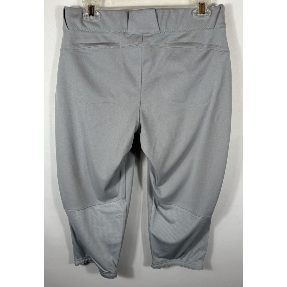 NIKE New Softball Pants Women's Medium Gray 3/4 Length Vented NWT - 492 - Picture 3 of 10